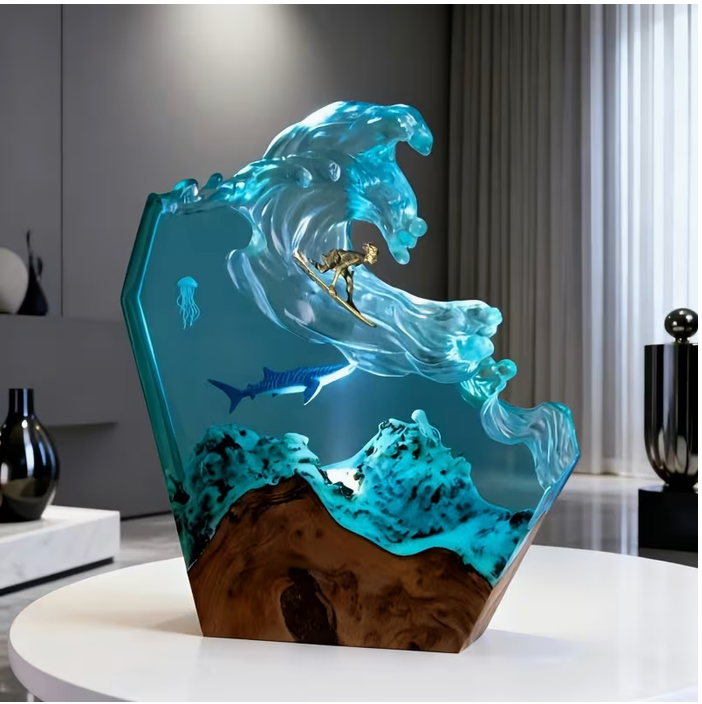 Ozean Surf Wal Harzlampe
